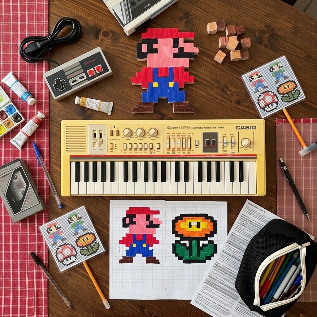 Laboratorio musicale Pixel Art Lugo Vintage