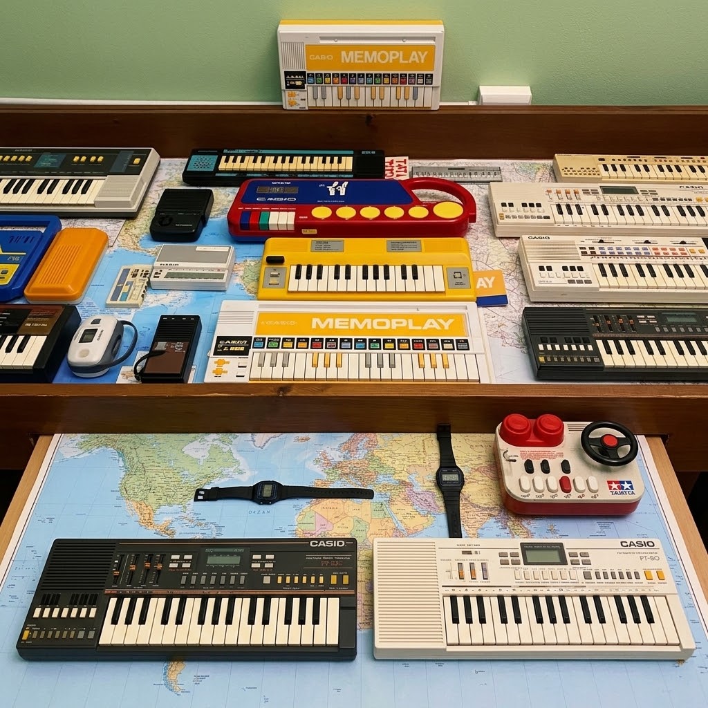 Collezione strumenti anni 80